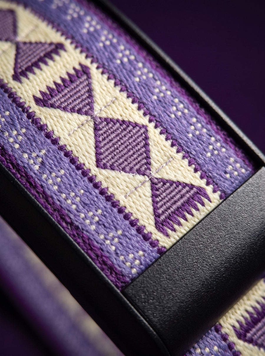 Close-up of the weave and clasp on a nylon band compatible with WHOOP 5.0