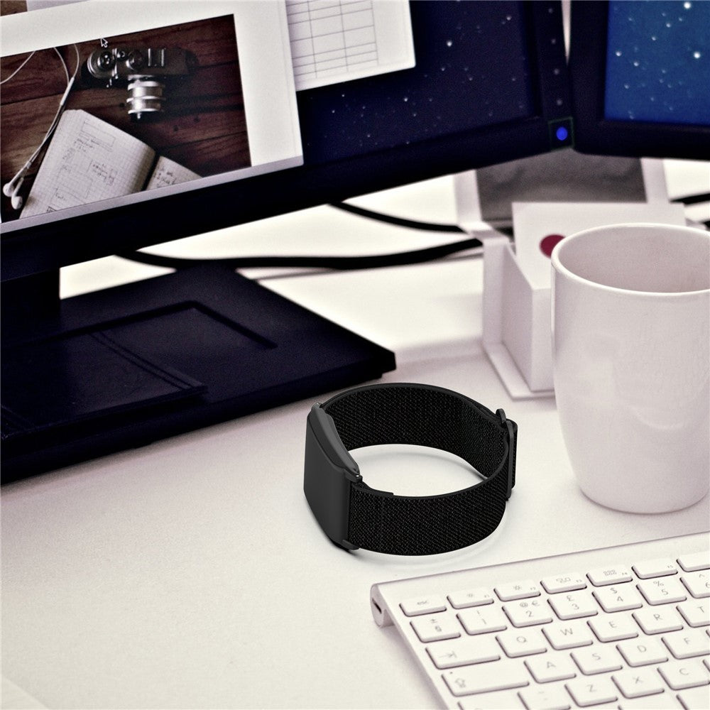 WHOOP 4.0 Band Shield Black — Woven Nylon