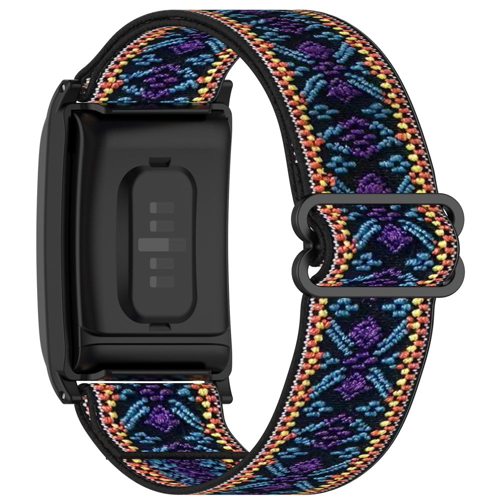 WHOOP 4.0 Band Shield Black — Woven Nylon