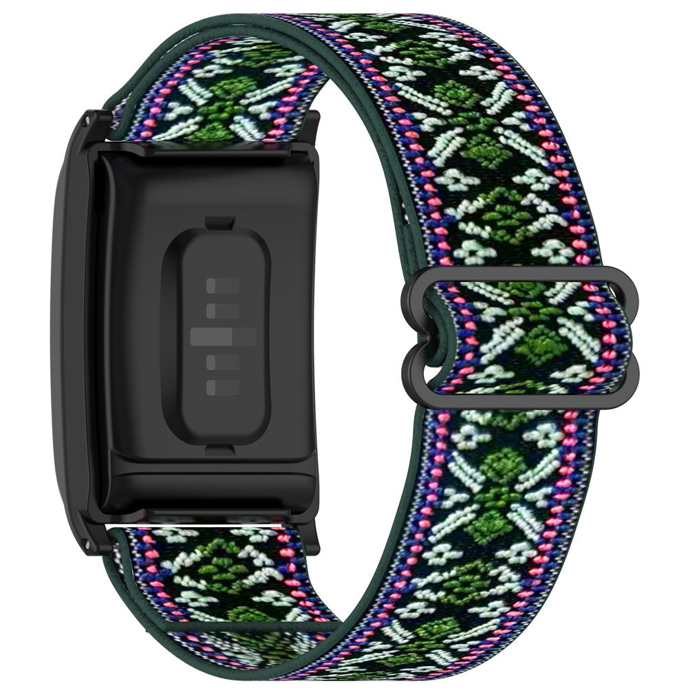 WHOOP 4.0 Band Shield Black — Woven Nylon