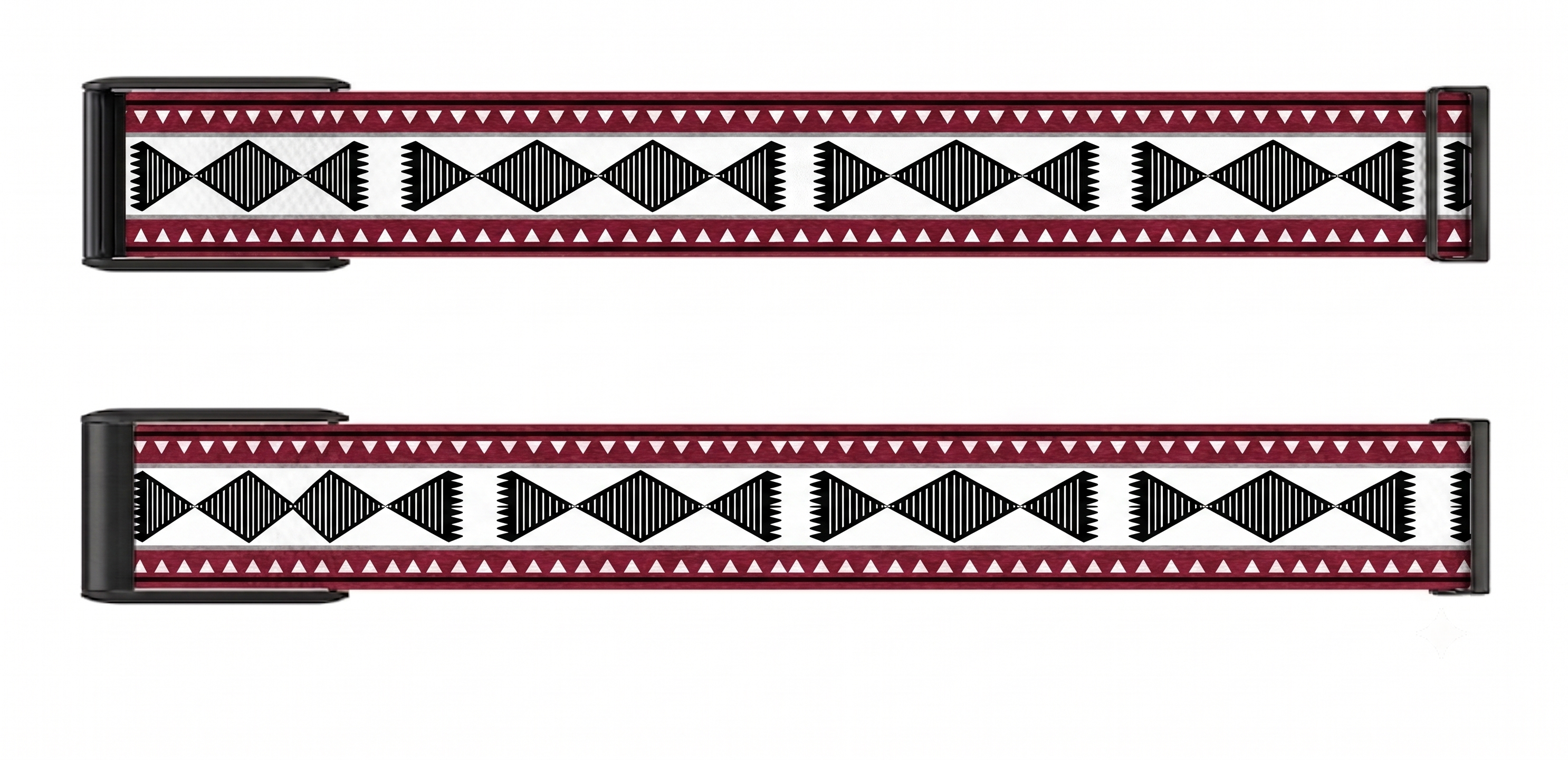 Correa Whoop 5.0 Azteca Roja Special Edition vista extendida del estampado