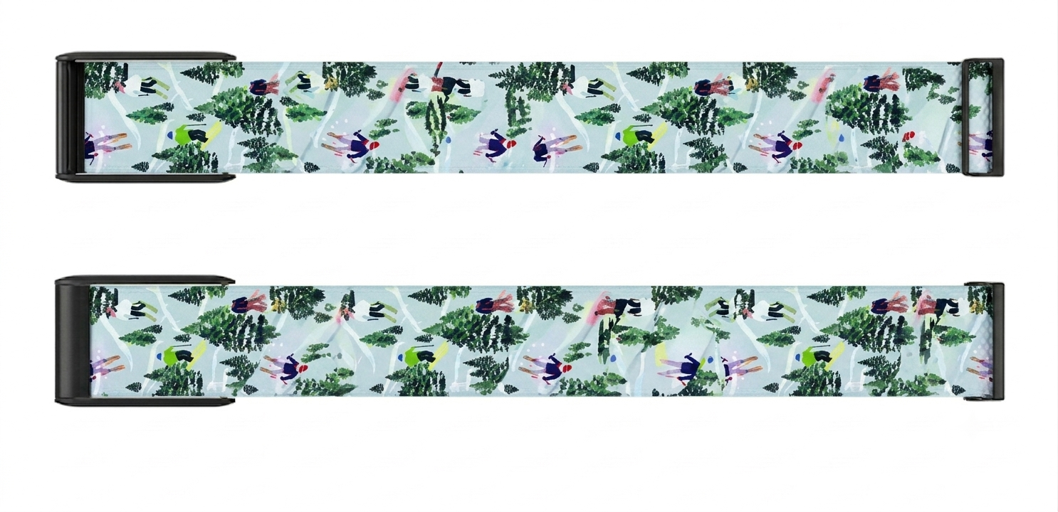 Correa Whoop 5.0 Invierno Special Edition vista extendida del estampado