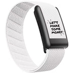 Let's Make Some Money woven nylon replacement band compatible with WHOOP 5.0, product view