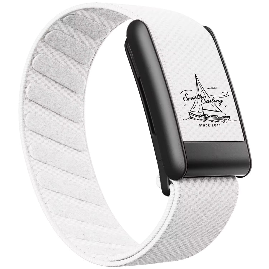 Smooth Sailing woven nylon replacement band compatible with WHOOP 5.0, product view