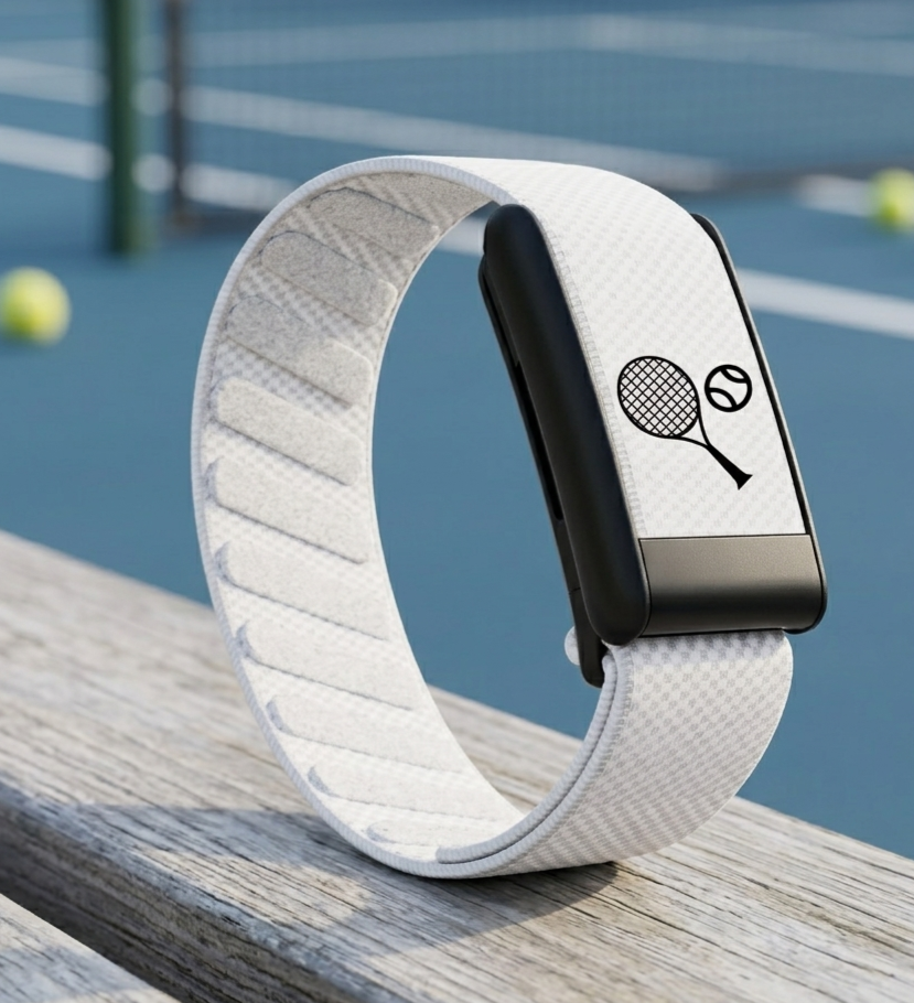 Correa Whoop 5.0 Tenis Nylon Transpirable en contexto de uso