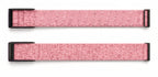 Strapion Cherry Blossom Pink nylon band for WHOOP 5.0, shown unfastened from both sides