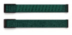 Strapion Green nylon band for WHOOP 5.0, shown unfastened from both sides