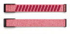Strapion Petal Pink nylon band for WHOOP 5.0, shown unfastened from both sides