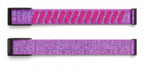Strapion Purple nylon band for WHOOP 5.0, shown unfastened from both sides