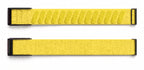 Strapion Yellow nylon band for WHOOP 5.0, shown unfastened from both sides