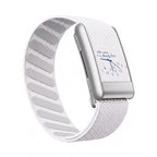 Strapion Who Cares WHOOP 5.0 band, white / silver colourway